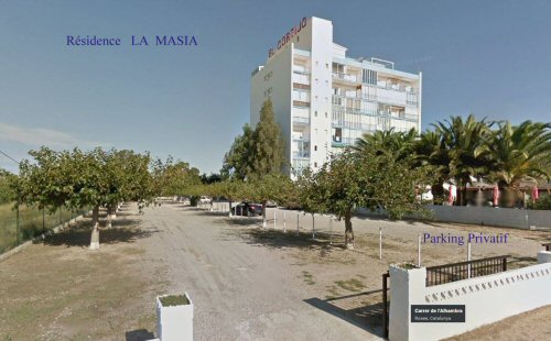 ROSAS, Rsidence la Masia - Parking privatif ombrag